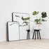 Flynn Curve Rectangle: Black - mirrors-city-aus